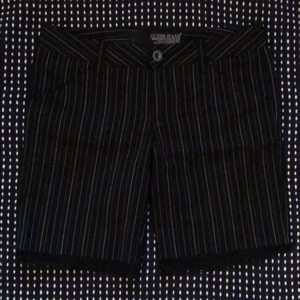 guess jeans knee length little pants with lace